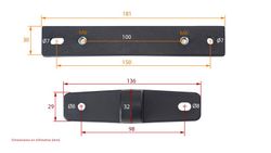 Espelho de proteção da roda interna Renault Premium