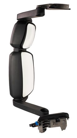 Specchio principale 400 destro (lato passeggero) completo di regolazione elettrica Iveco Trakker