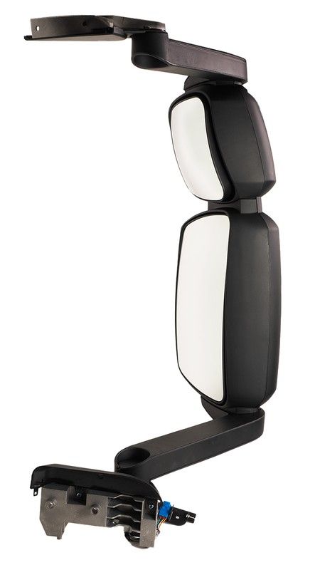 Main mirror 340 left (driver's side) complete with manual adjustment Iveco Stralis Hi-Way