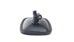 Specchietto retrovisore principale ovale piccolo, fissaggio su tubo, diametro 10 mm