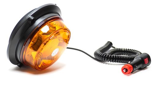 Drehbarer LED-Multifunktions-R65-Magnetfuß mit schlankem Anschluss an 12/24-Volt-Zigarettenanzünder