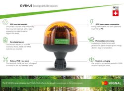 Rotierende Led R65 flexibler röhrenförmiger Sockel Autoblock 12/24 Volt E-VENUS