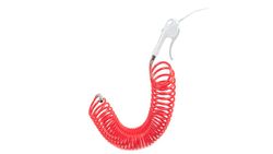 Air coil with swivel males 1/4 and 10 meters