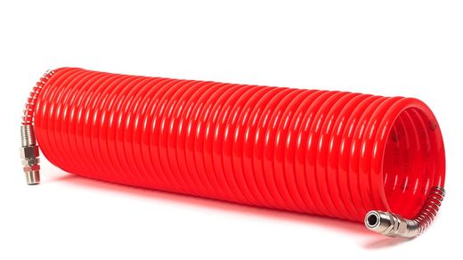Air coil with swivel males 1/4 and 10 meters
