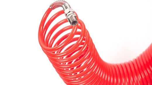 Air coil with swivel males 1/4 and 10 meters