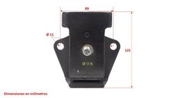 Silenblock front engine Cabstar