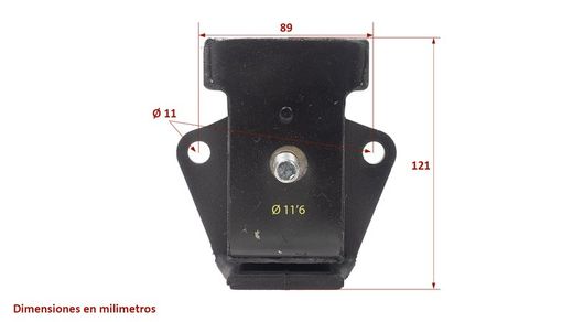 Silenblock front engine Cabstar