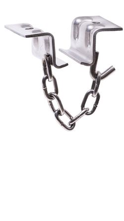 Supporto flangia di fissaggio omega per gancio carne in acciaio inox