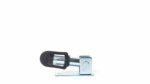 Rotating support for rotating rotating beacon vertical folding plate