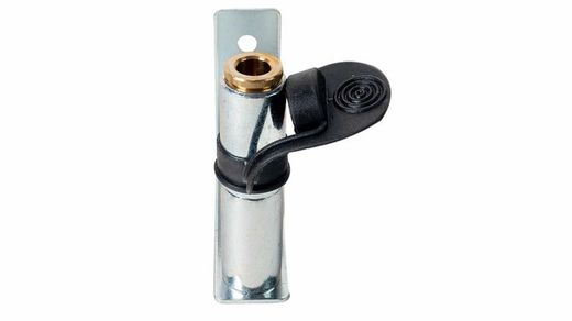 Vertical gyro light support with 90° long side plate