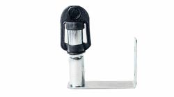 Vertical gyro light support with 90° long side plate