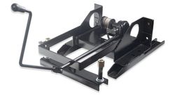 Plataforma simples de suporte de roda sobressalente com elevador 335