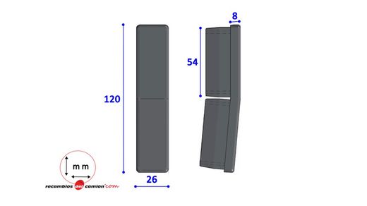 Protective cover for 12-inch rectangular aluminium table