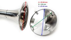 Copertura spoiler tromba a cono anteriore Beam R23