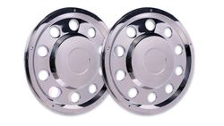 Tapacubo trasero integral acero inoxidable llanta de 22,5 Camión (2 unidades)