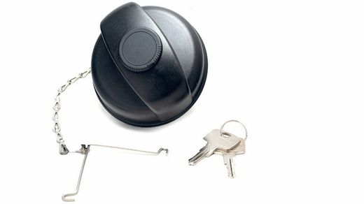 Iveco fuel cap with key