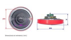 Tappo Diesel Diametro 70 Massey Fegurson