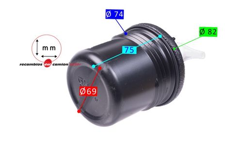 Tanque de água preta com tampa de saboneteira