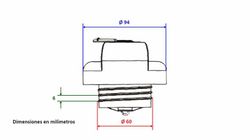 Tappo a vite per serbatoio diesel John Deere
