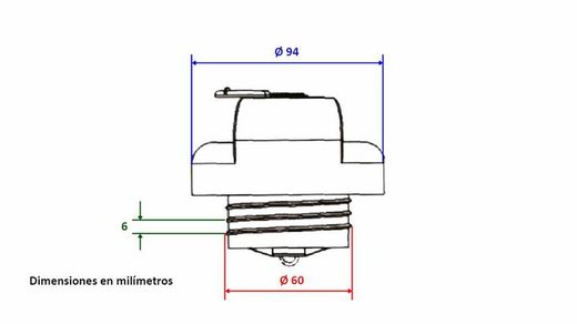 Tappo a vite per serbatoio diesel John Deere