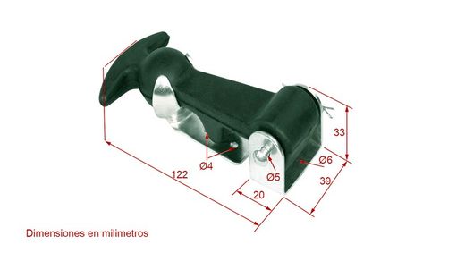 Large rubber strap 122 bonnet