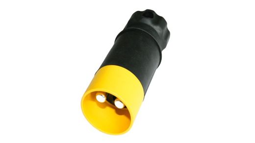 Stecker 2-polig 24V gelb VG96917