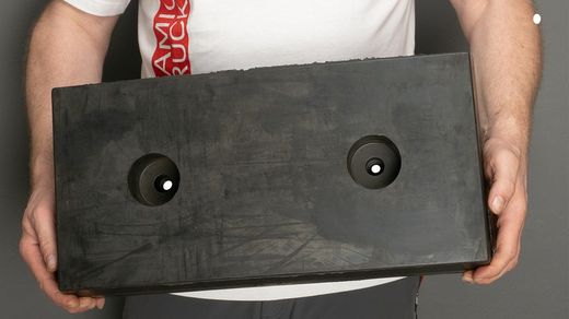 Tope goma muelle de carga 500