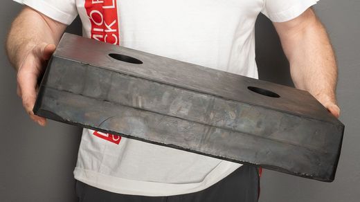 Tope goma muelle de carga 500