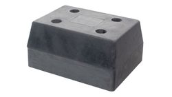 Tope goma paragolpes 167 tipo Schmitz