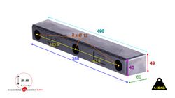 Bumper rubber bumper 400