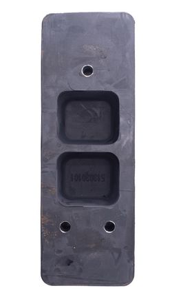 Rear rubber stopper 350x120x110 mm Krone type
