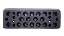 Modern rear rubber stopper 430x155x90 mm SOR type