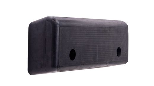 Modern rear rubber stopper 430x155x90 mm SOR type