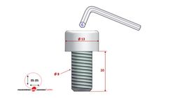 M8x20 allen head screw