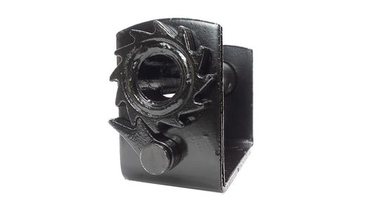 Verricello da camion rinforzato per il fissaggio del carico con fune o nastro con base da avvitare