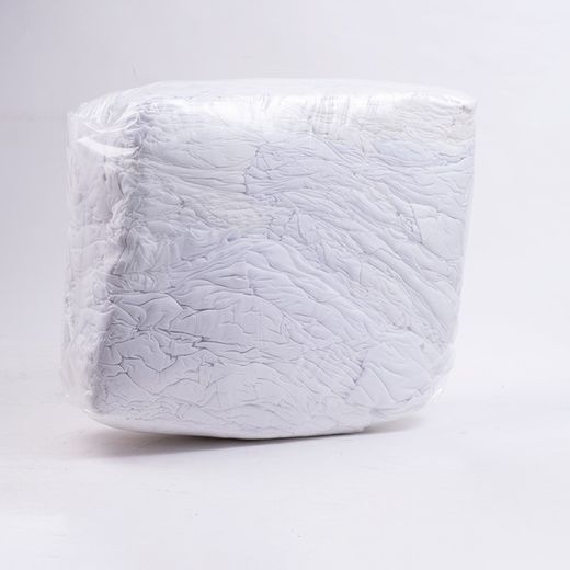 White cotton knit cleaning cloth 5 kilos