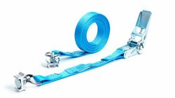 Amarração com tensor de catraca e cinta de 25 mm trilho aeronáutico EN 1295-2