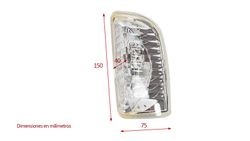Mirror indicator lamp Nissan NT400 Cabstar - Renault Maxity