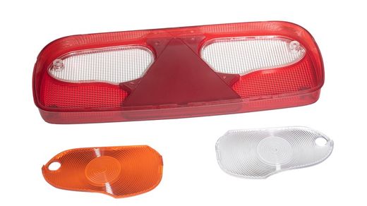 Cabochon arrière droite (côté passager) Remorque triangle type Ecopoint