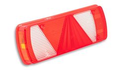 Left rear lens (driver's side) triangle trailer Aspock Ecopoint II