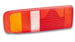 Left rear lampshade (driver's side) triangle trailer Hella type