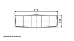 Multifunction left/right rear lens for LC4 Vignal light
