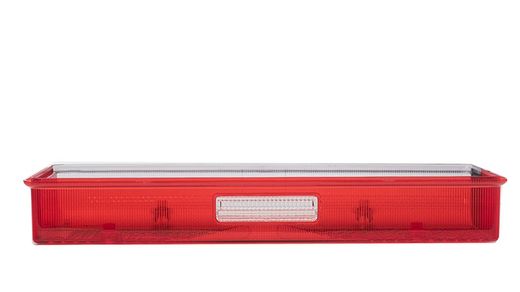 Vetro posteriore destro del rimorchio (lato passeggero) con finestrino luce targa Europoint III Aspock