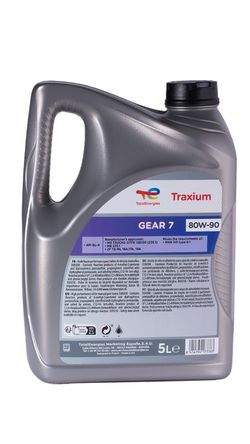 Valvola 80W90 API GL4 Gear 7 Total Traxium 5L